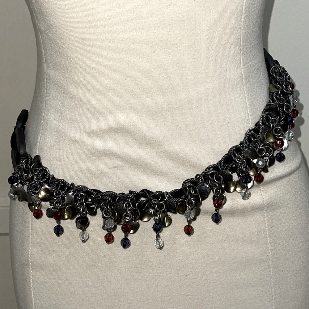 Chico’s Adjustable Beaded Belt